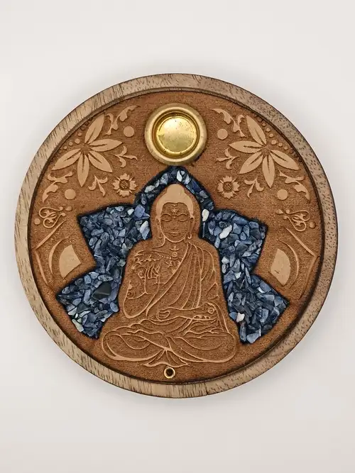 Porte encen bouddha sodalite