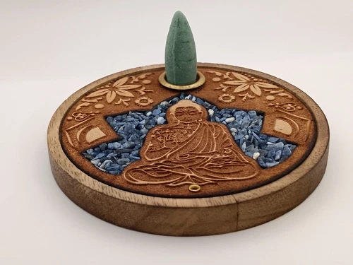 Porte encen bouddha sodalite