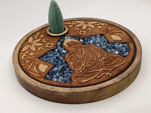 Porte encen bouddha sodalite