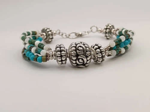 Bracelet turquoise argent 925