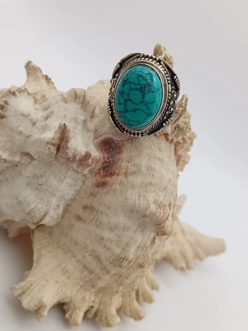 Bague turquoise argent 925