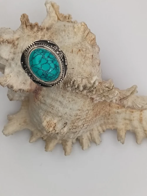 Bague turquoise argent 925