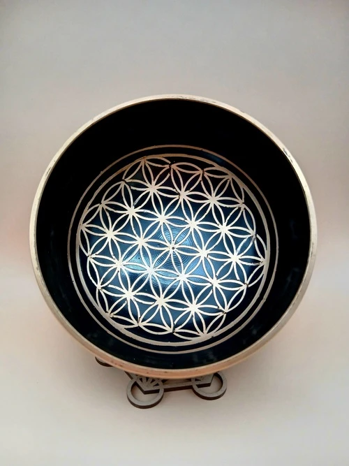 Bol Tibetain Chantant Fleur de vie