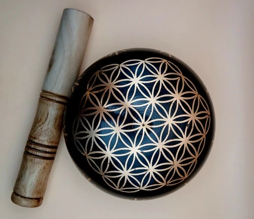 Bol Tibetain Chantant Fleur de vie