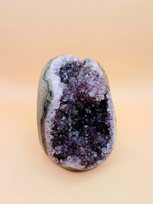 Géode d’Améthyste d’Uruguay A+