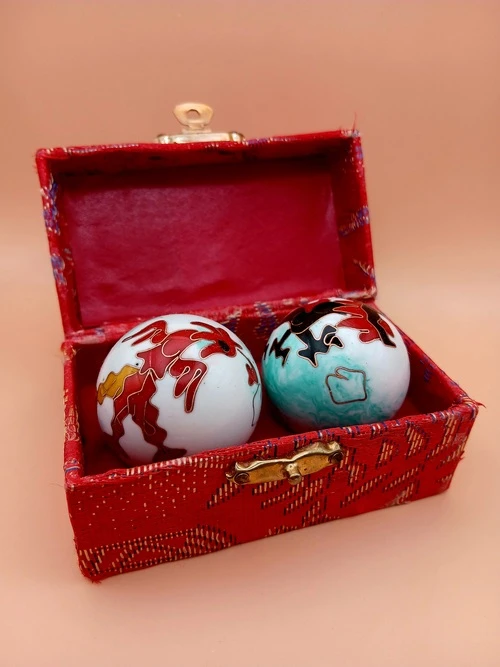 Boule de Santé QI GONG – Deux Dragons