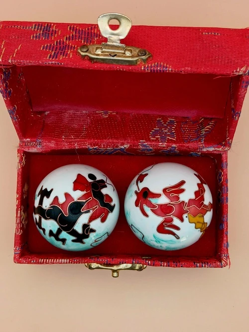 Boule de Santé QI GONG – Deux Dragons