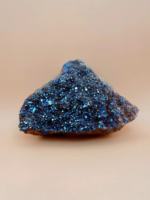 Améthyste pulvérisée titane