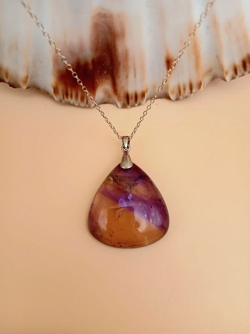 Collier en Amétrine