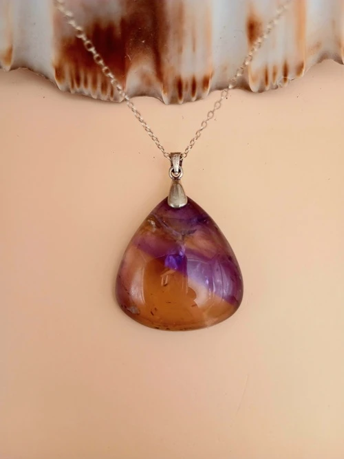 Collier en Amétrine