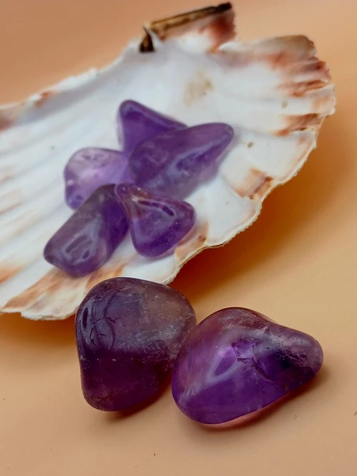 Pierre Roulée Améthyste