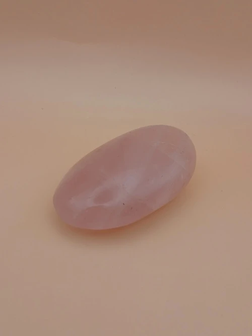 Galet Anti-Stress en Quartz Rose