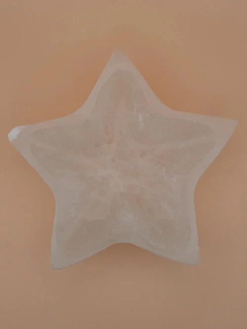Bol Étoile en Sélénite