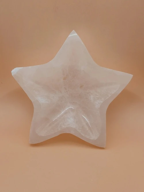 Bol Étoile en Sélénite