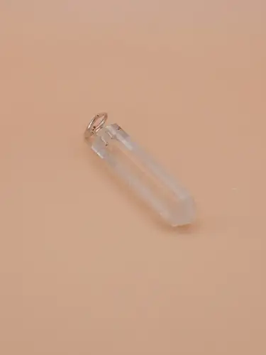 Pendentif Pointe de Cristal de Roche