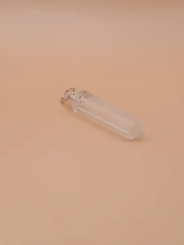 Pendentif Pointe de Cristal de Roche