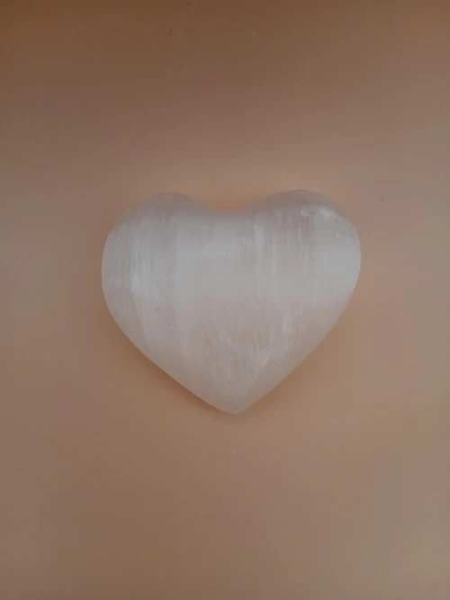 Cœur en Sélénite