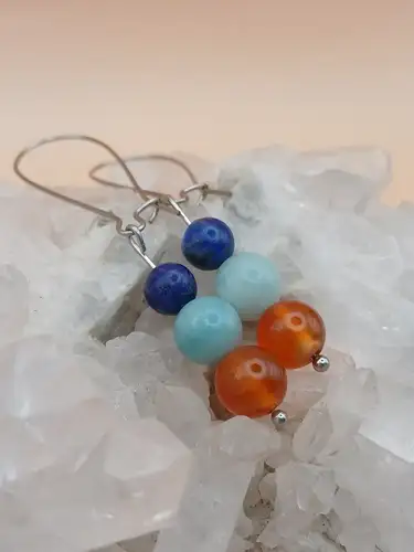 Boucles d’oreilles “Harmonie des Énergies”