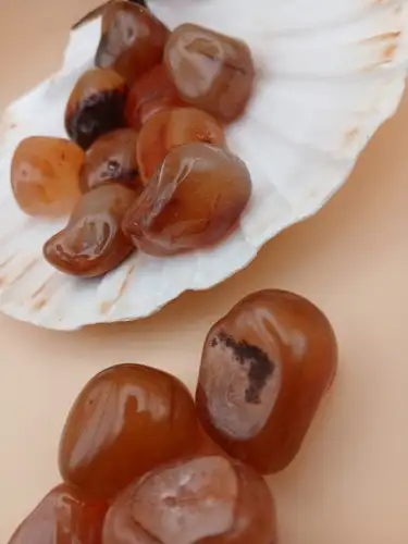 Pierre Roulée en Cornaline