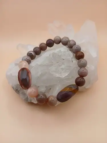 Bracelet en Mokaïte – Harmonie et Énergie