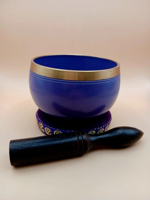 Petit Bol Sonnant Violet – Chakra Couronne (Sahasrara)