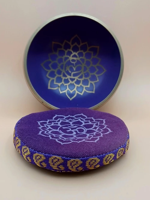 Petit Bol Sonnant Violet – Chakra Couronne (Sahasrara)
