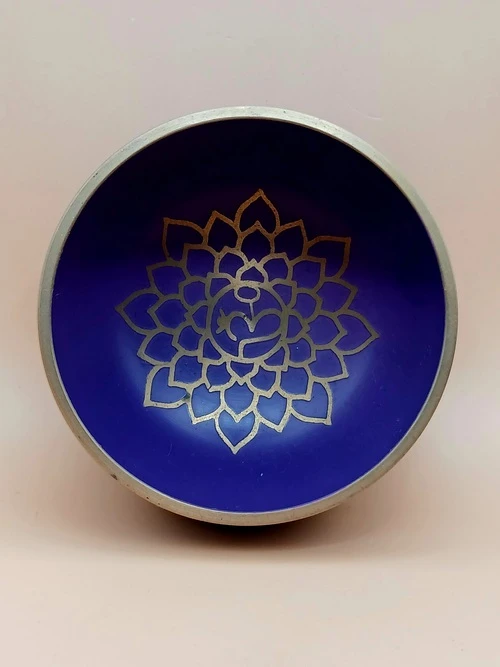 Petit Bol Sonnant Violet – Chakra Couronne (Sahasrara)