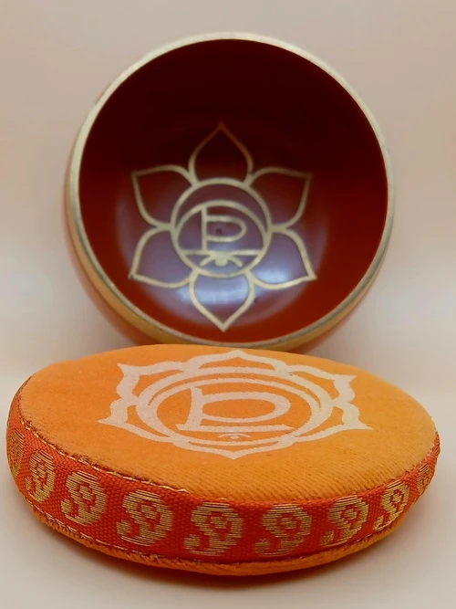 Petit Bol Sonnant Orange – Chakra Sacré (Svadhisthana)