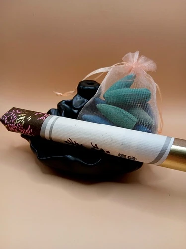 Coffret Purification – Fontaine à Encens, 10 Cônes & Bâtons d’Encens