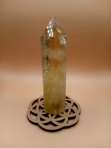 Pointe de Cristal – Qualité AA+ sur Fleur de Vie