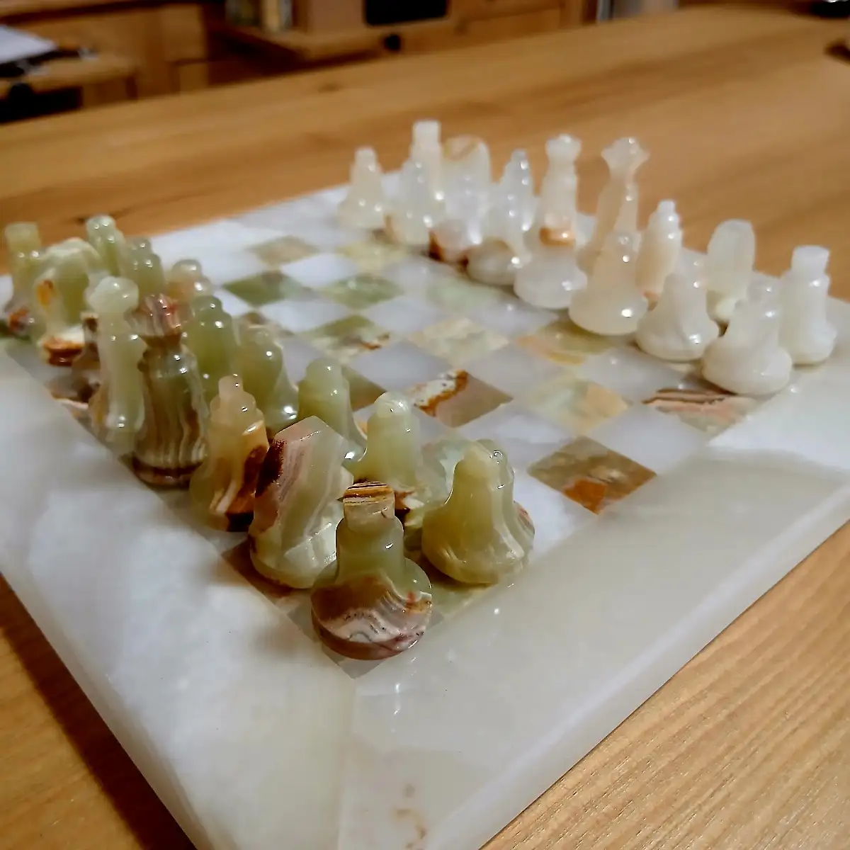 Jeu d'échecs en Onyx