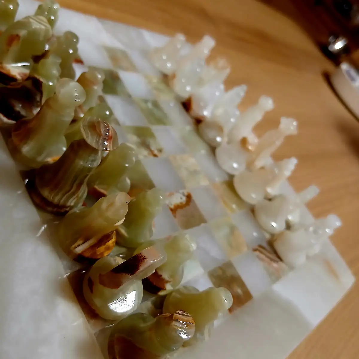 Jeu d'échecs en Onyx