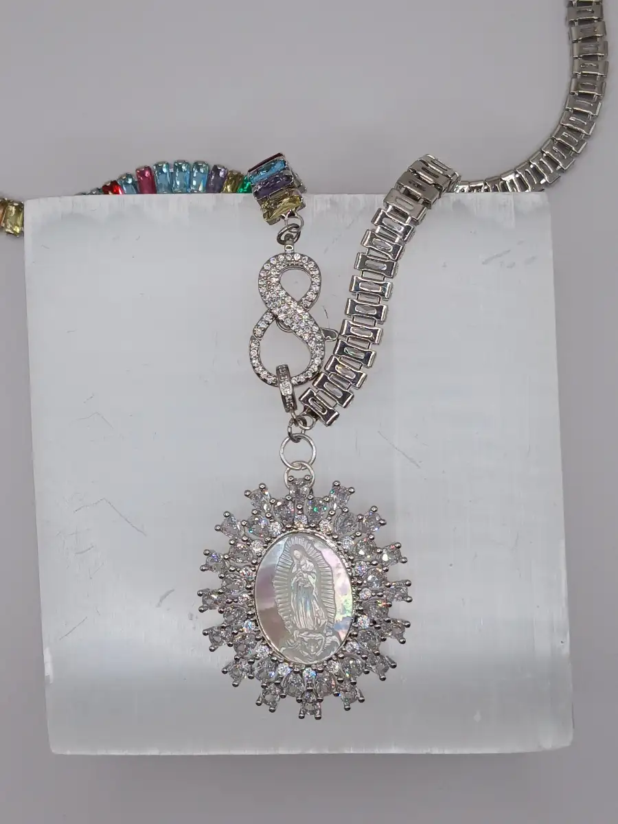 ✨ Collier Vierge Marie – Protection & foi