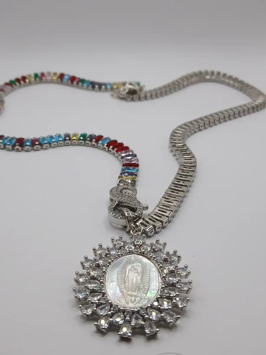 ✨ Collier Vierge Marie – Protection & foi