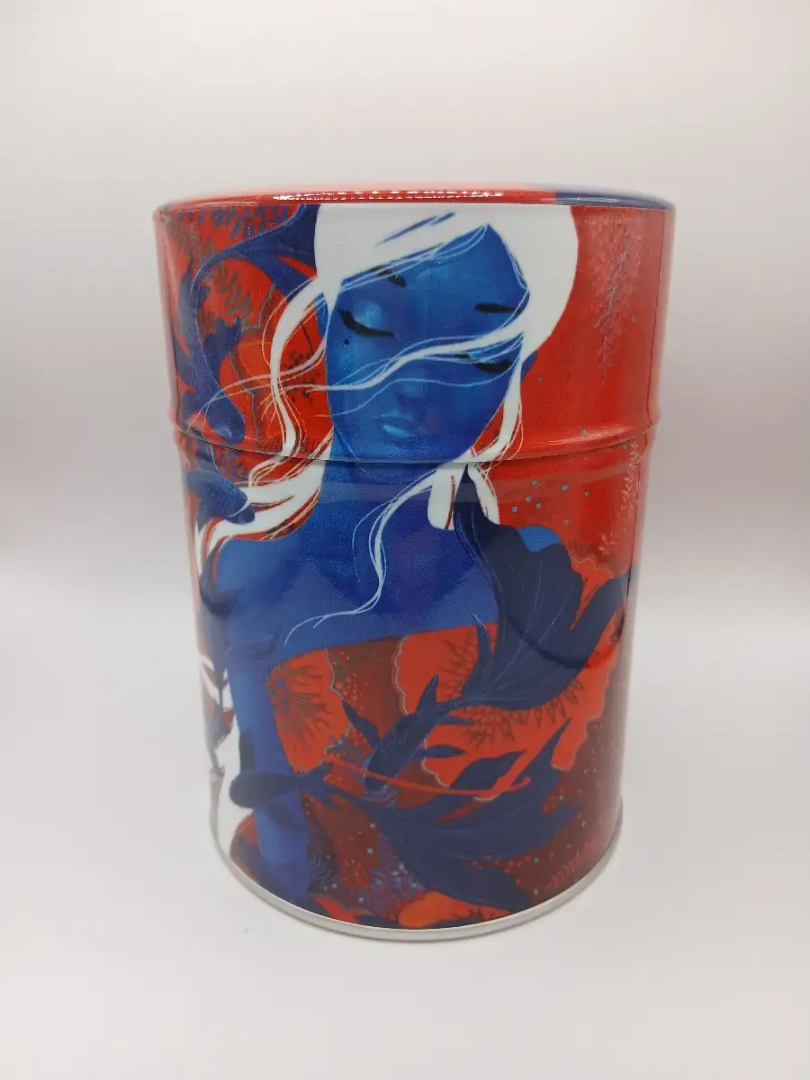 Boîte traditionnelle illustrée Femme aquatique – 100g