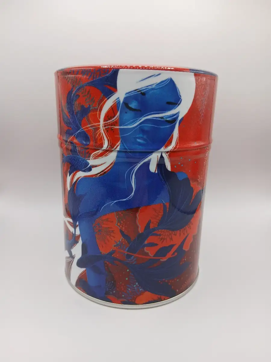 Boîte traditionnelle illustrée Femme aquatique – 100g