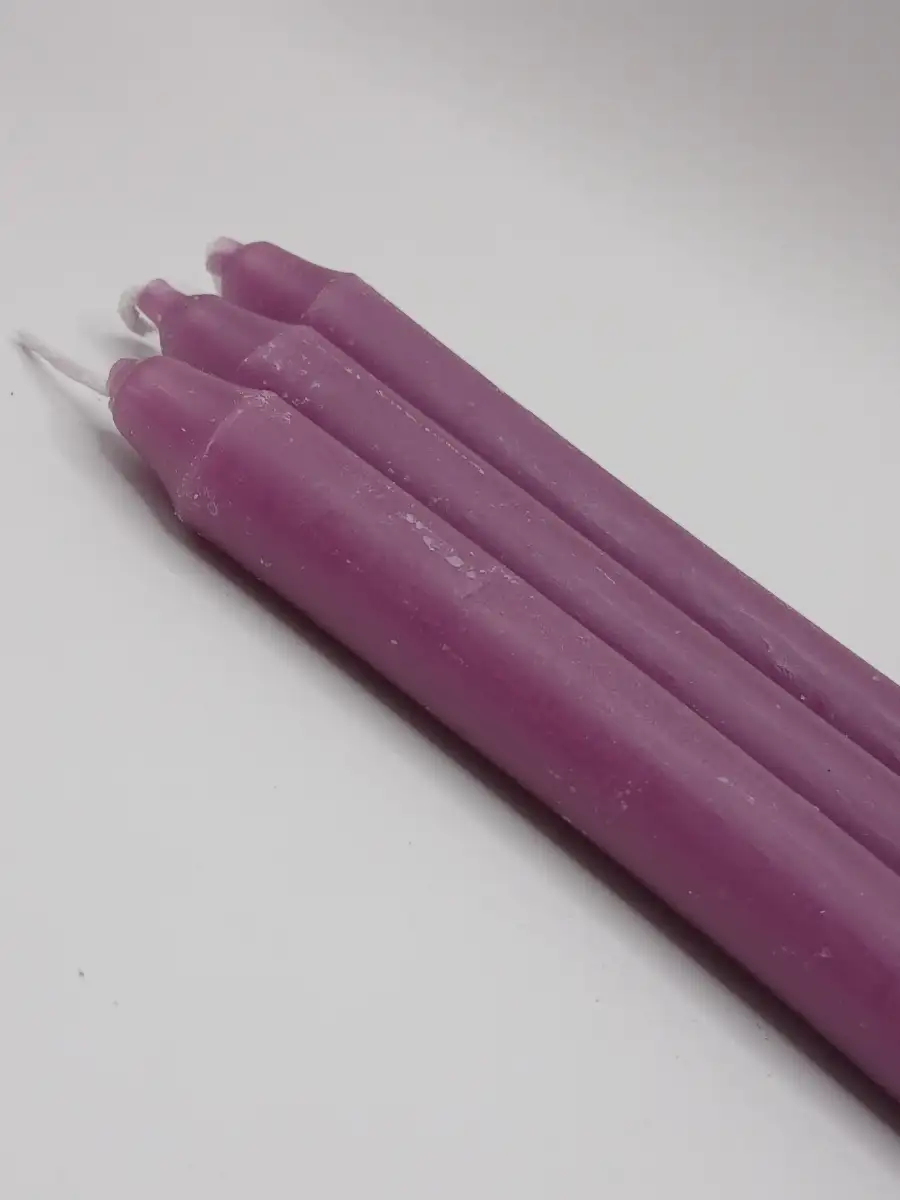 Bougies Rituel "Transformation" – Teintées dans la masse - Paquet de 10