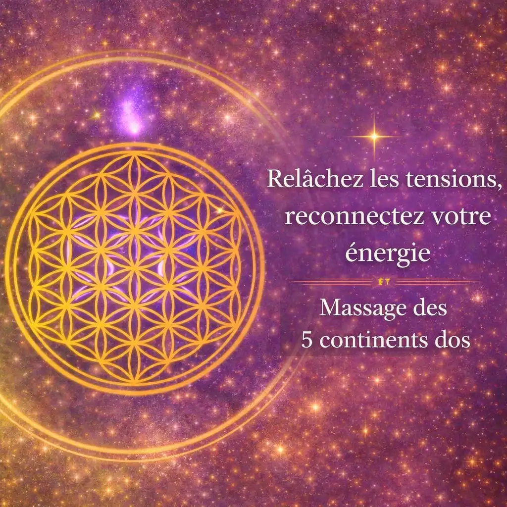 Carte Cadeau Massage 5 continents Dos