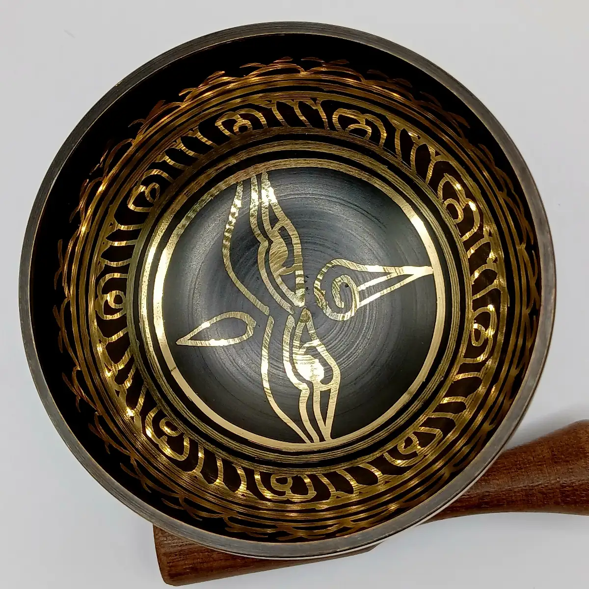 Petit bol tibétain chantant en cuivre – Son pur & apaisant copie