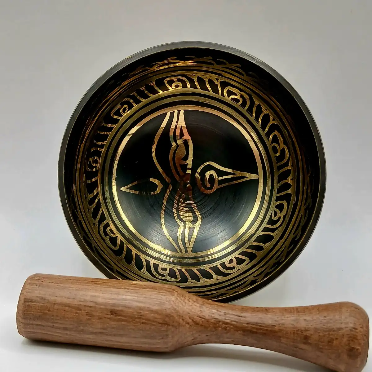 Petit bol tibétain chantant en cuivre – Son pur & apaisant copie