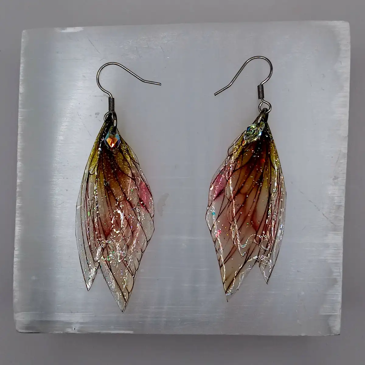 Boucles d’oreilles “Ailes d’Ambre” – Douceur & renouveau copie