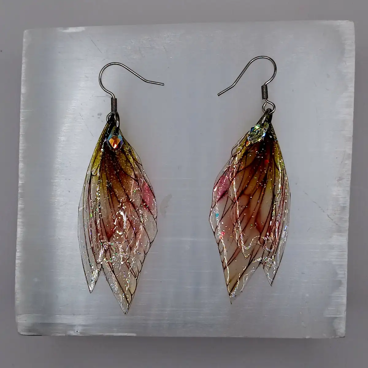 Boucles d’oreilles “Ailes d’Ambre” – Douceur & renouveau copie