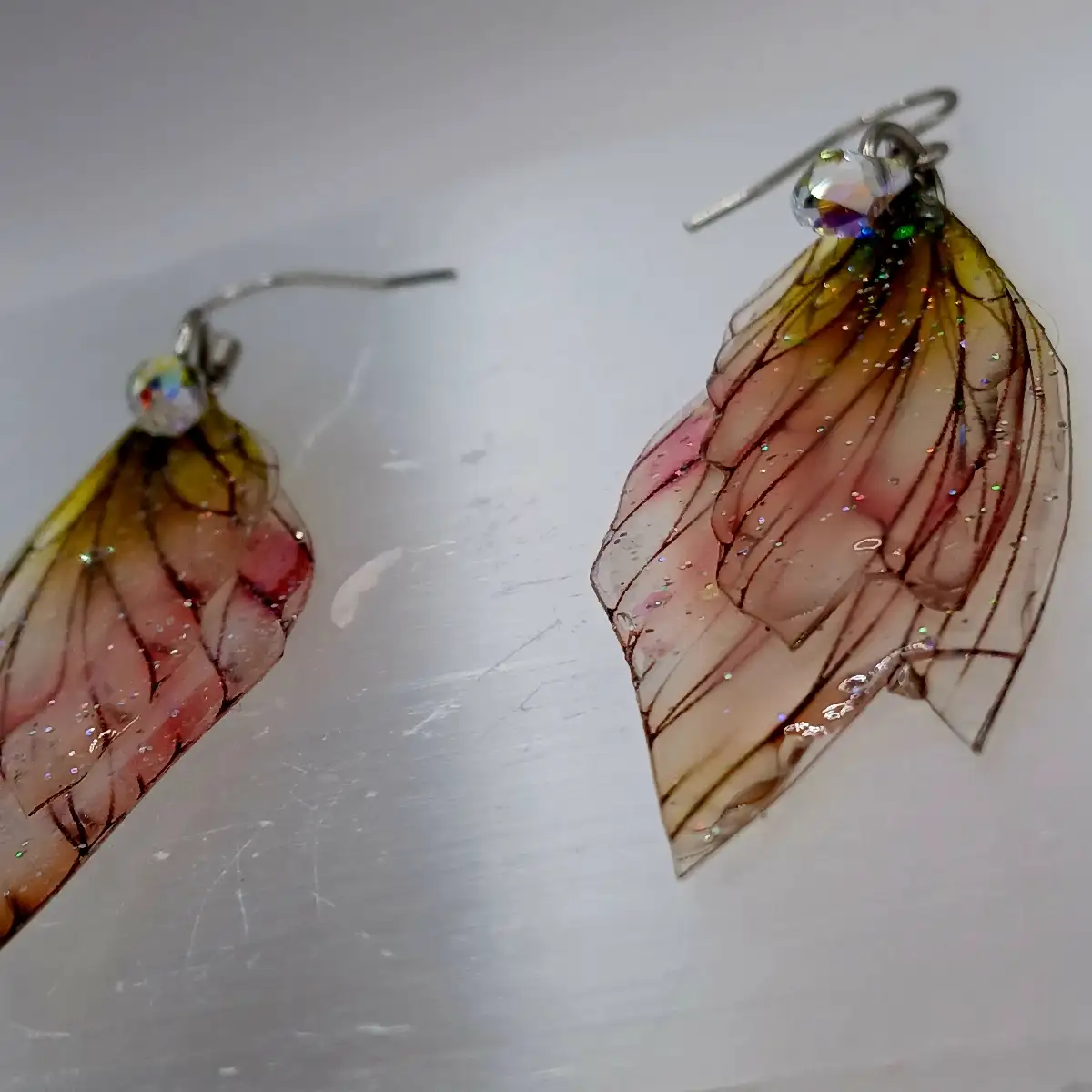 Boucles d’oreilles “Ailes d’Ambre” – Douceur & renouveau copie