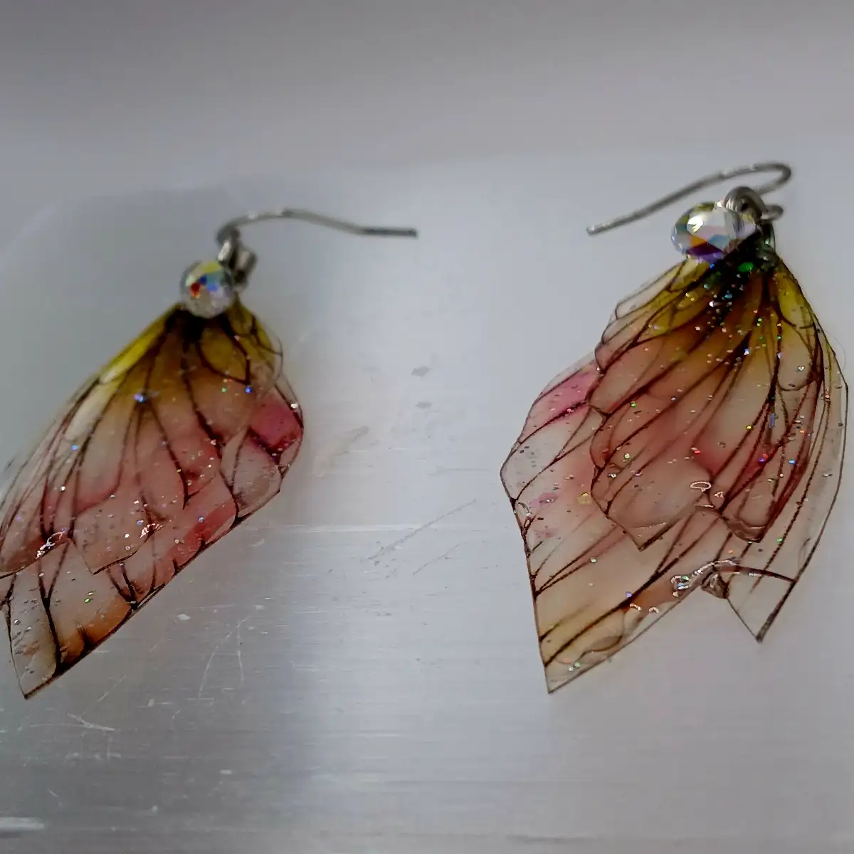 Boucles d’oreilles “Ailes d’Ambre” – Douceur & renouveau copie